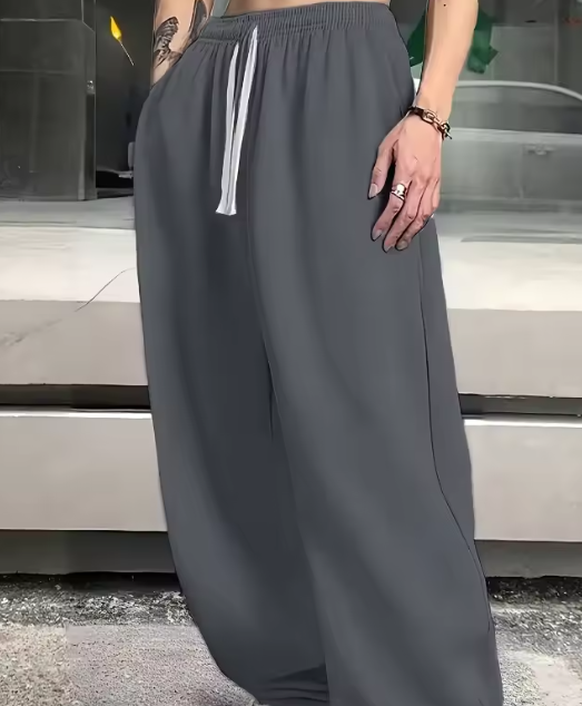 Men's Casual and Fashionable Straight Tube Loose Jogging